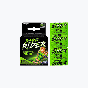 Home bare rider sensitive thin