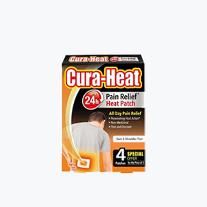 cura heat pain relief by 4 13300