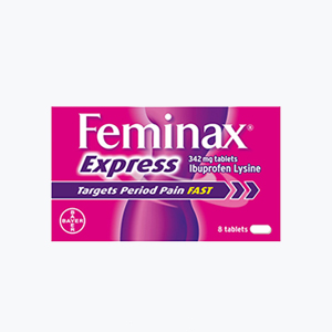 feminax express 342mg by 8 tablets 9500