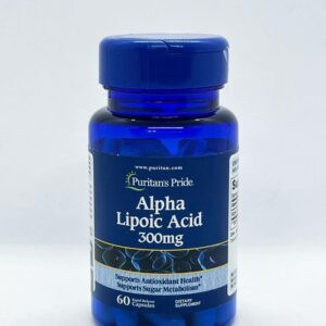 puritan's pride alpha lipoic acid 300mg *60 capsules