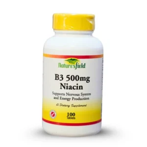 nature'sfield b3 500mg naicin *100 tablets