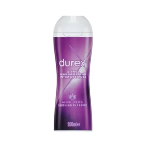 durex 2 in 1 massage and intimate lube 200ml aloe vera