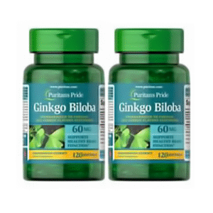 puritan's pride ginkgo biloba 60mg *120tablets
