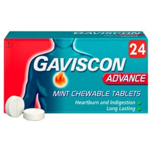 gaviscon advance chewable tablets *24tablets