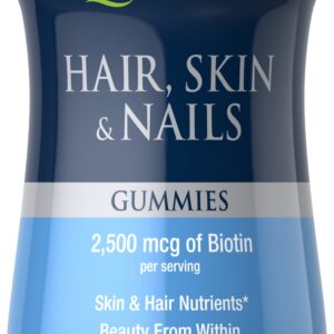 puritan's pride hair, skin & nails gummies