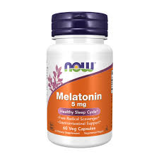 now melatonin 5mg *60 veg capsules