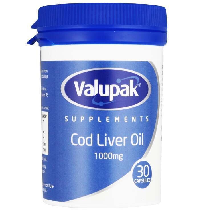 valupak cod liver oil 1000mg valupak cod liver oil 1000mg