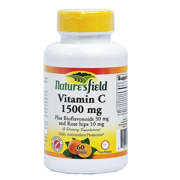 nature'sfield vitamin c 1500mg *60 tablets nature'sfield vitamin c 1500mg *60 tablets
