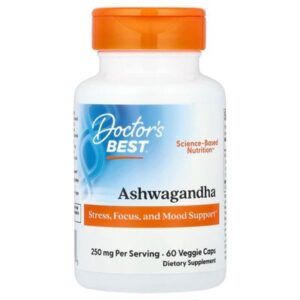 doctor's best ashwagandha 250mg *60 caps