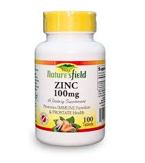 nature'sfield zinc 100mg